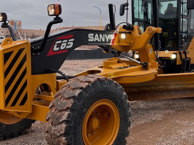 Motoniveladora Sany 919 de PRD Rental